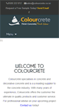 Mobile Screenshot of colourcrete.co.nz